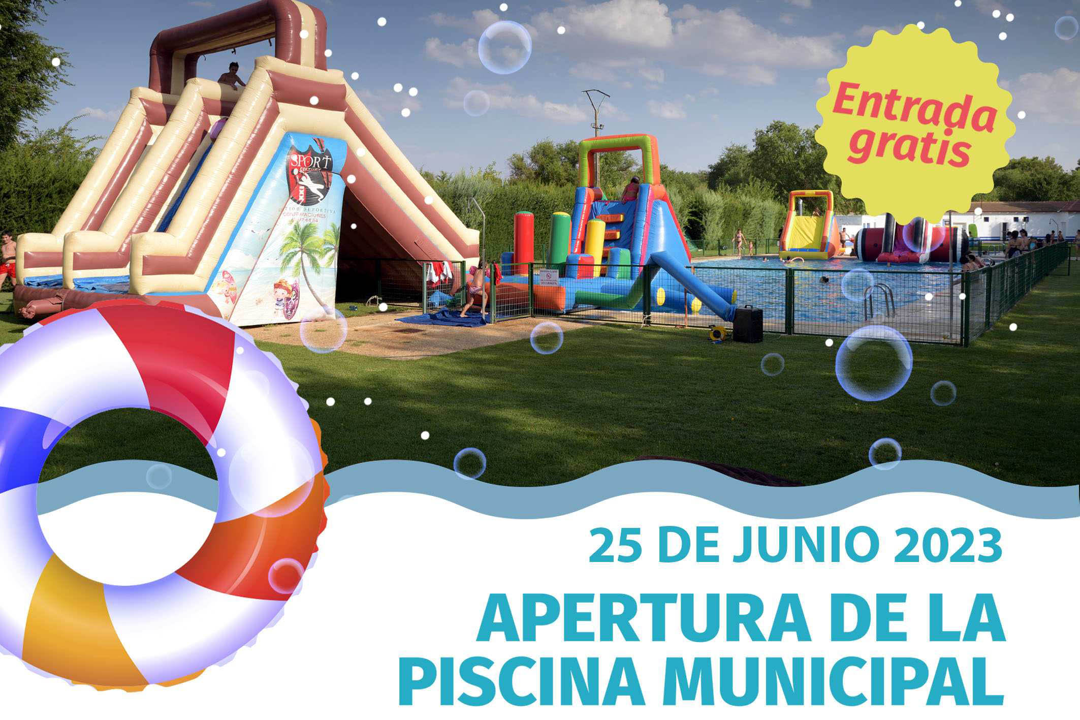 El próximo 25 de junio abrirá sus puertas la Piscina Municipal