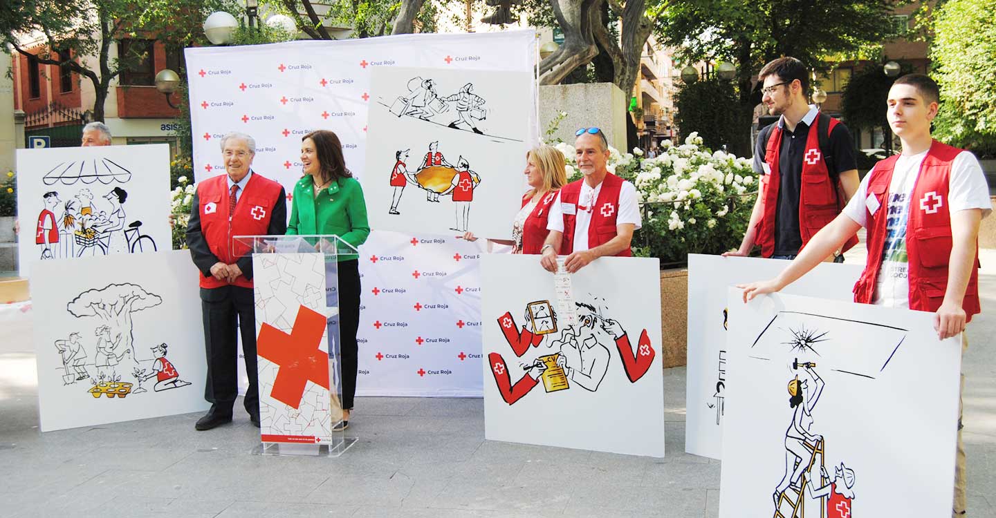 Se presenta el Sorteo de Oro en Ciudad Real bajo el lema 'Oro parece, Cruz Roja es'