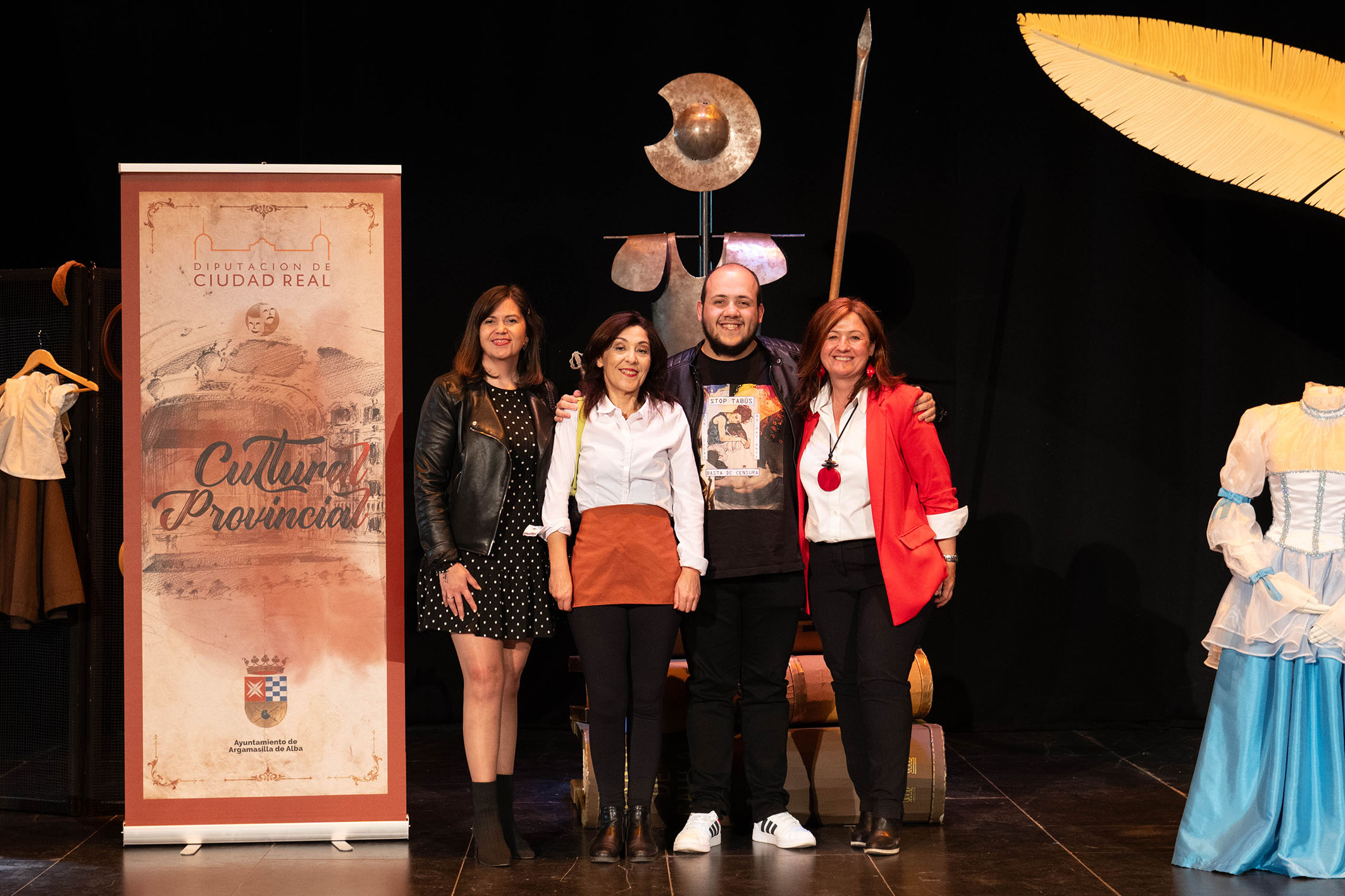 Primer Acto Teatro pone sobre las tablas del Teatro Auditorio de Argamasilla de Alba “La novia de Don Quijote”