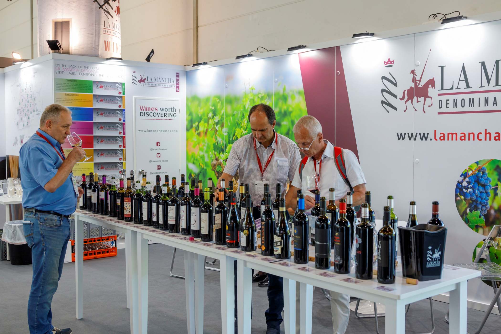 Primera salida del 2024 para los vinos de La Mancha con  Prowein 2024 