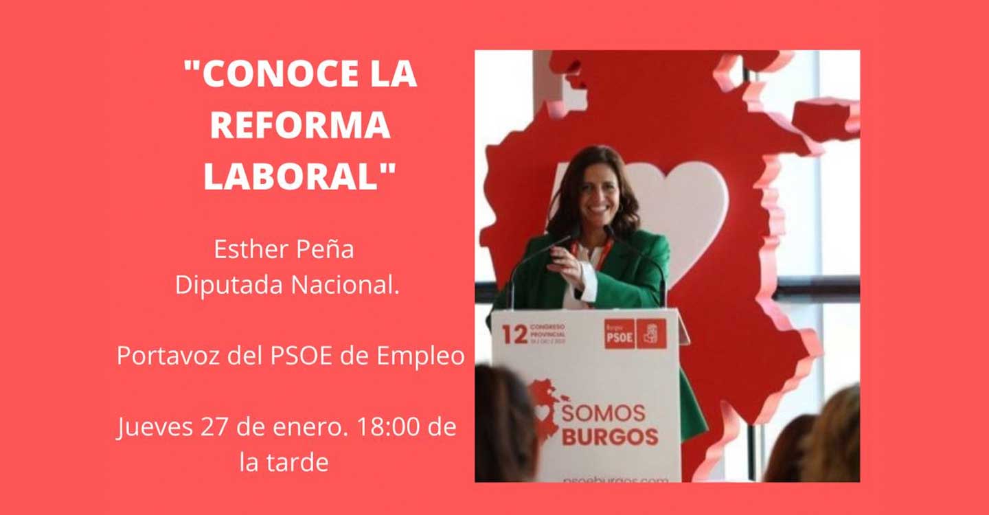 El PSOE explicará la reforma laboral en Puertollano, defendiendo la importancia de su aprobación