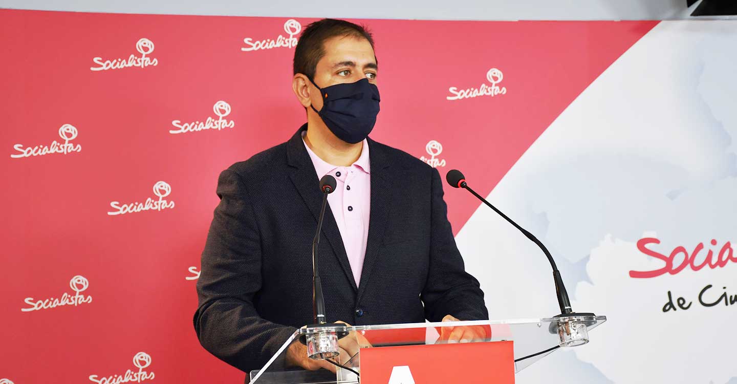 El PSOE ve en la visita de Paco Núñez a Bolaños de Calatrava, “una prueba más del oportunismo del PP regional con la crisis sanitaria”