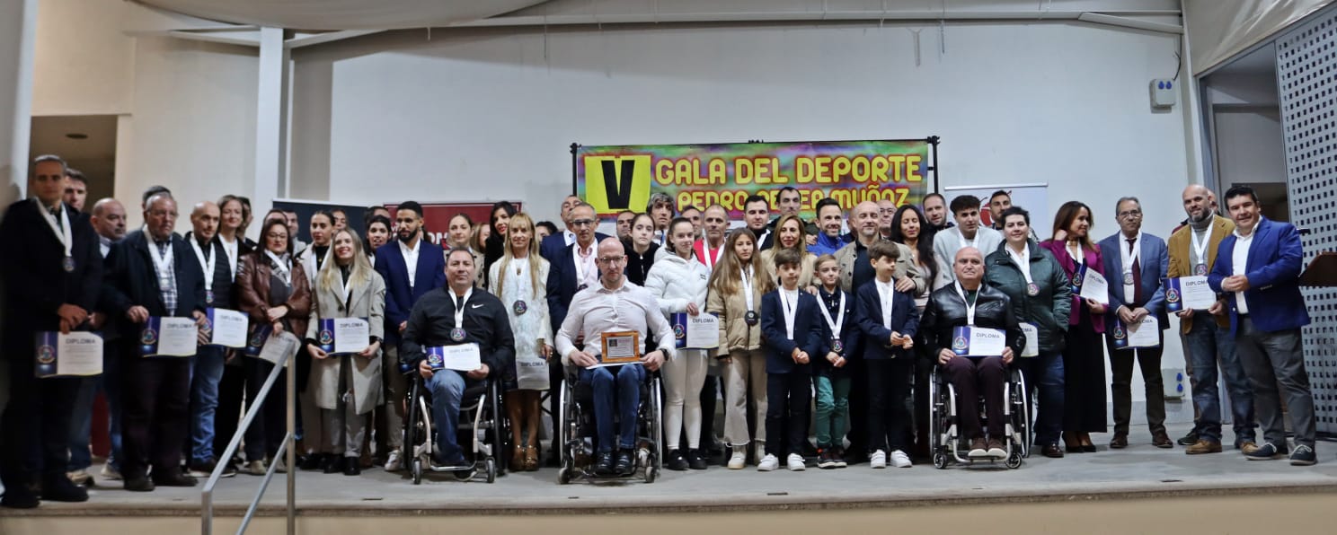 Éxito rotundo en la V Gala del Deporte “Pedro Perea Muñoz”