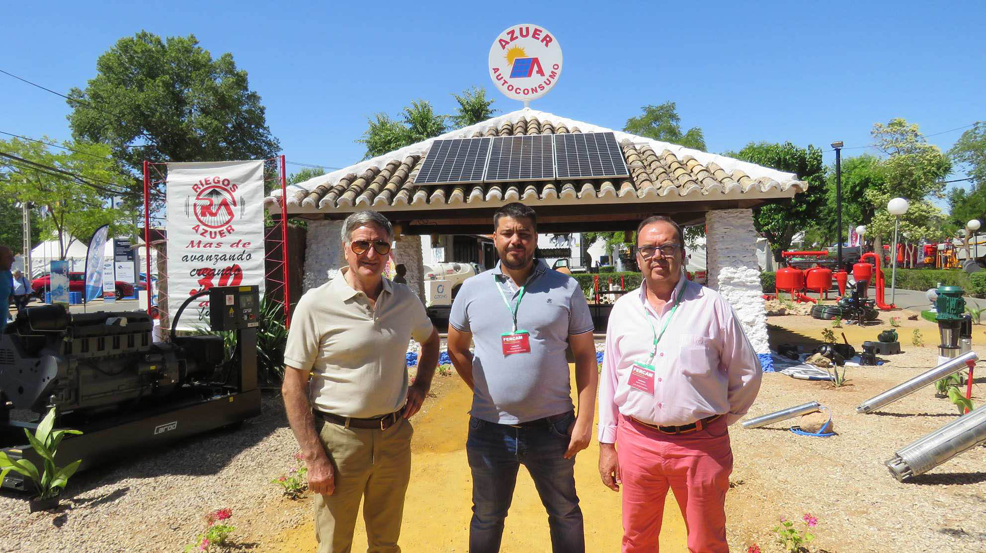 Riegos Azuer, Medalla de Oro de la 60ª Feria Nacional del Campo