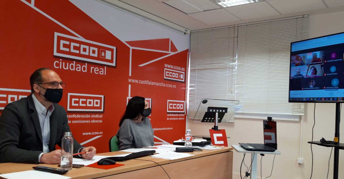 Impulsar el asesoramiento en materia de salud laboral y fomentar la visibilidad de las enfermedades profesionales, objetivos de CCOO CLM para este año