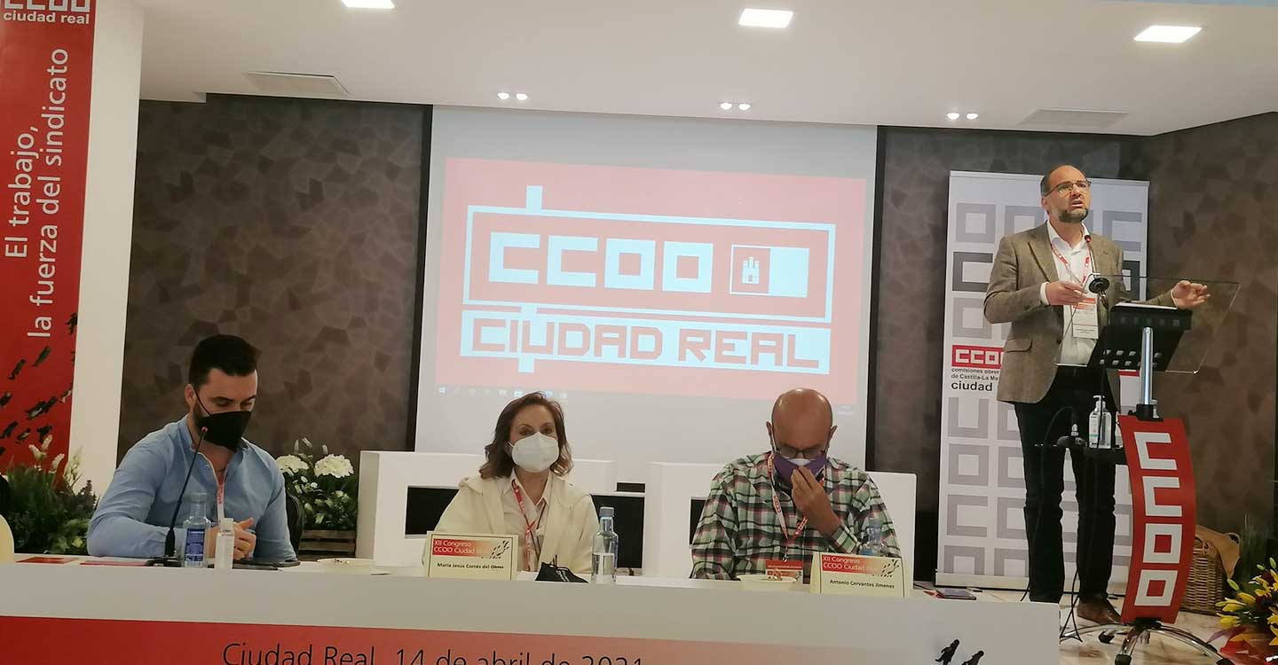 José Manuel Muñoz, reelegido secretario general de CCOO de Ciudad Real