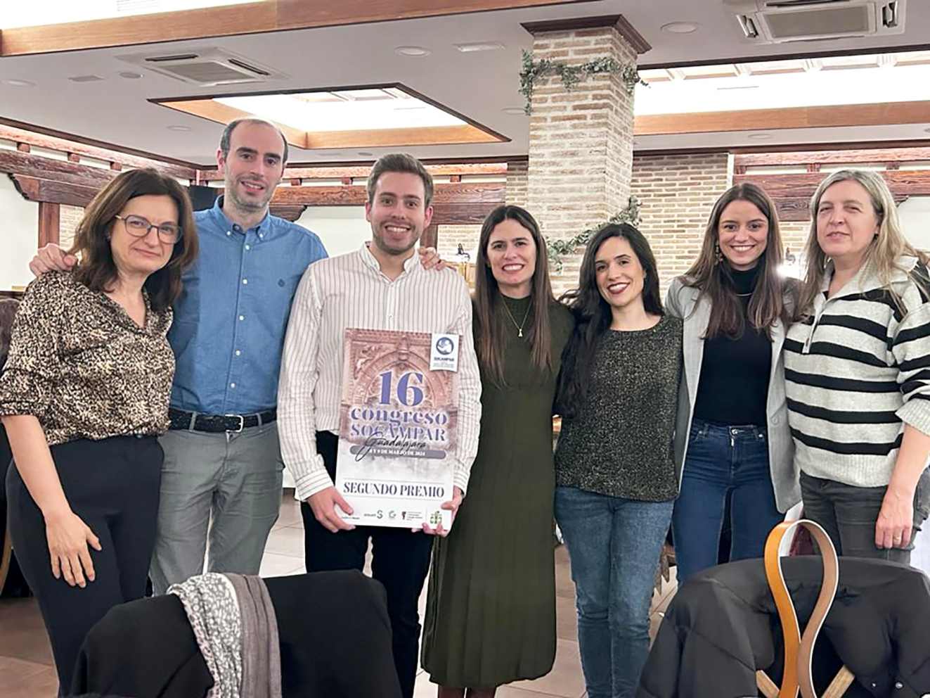 Residente de Medicina Familiar y Comunitaria de la Gerencia de Alcázar de San Juan recibe el segundo premio en el Congreso SOCAMPAR 2024