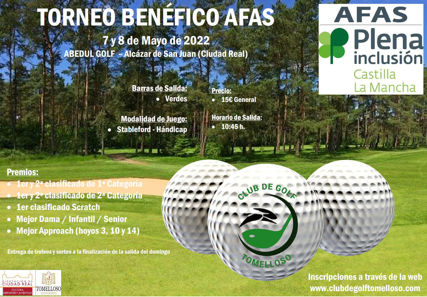 Torneo Golf a beneficio de Afas