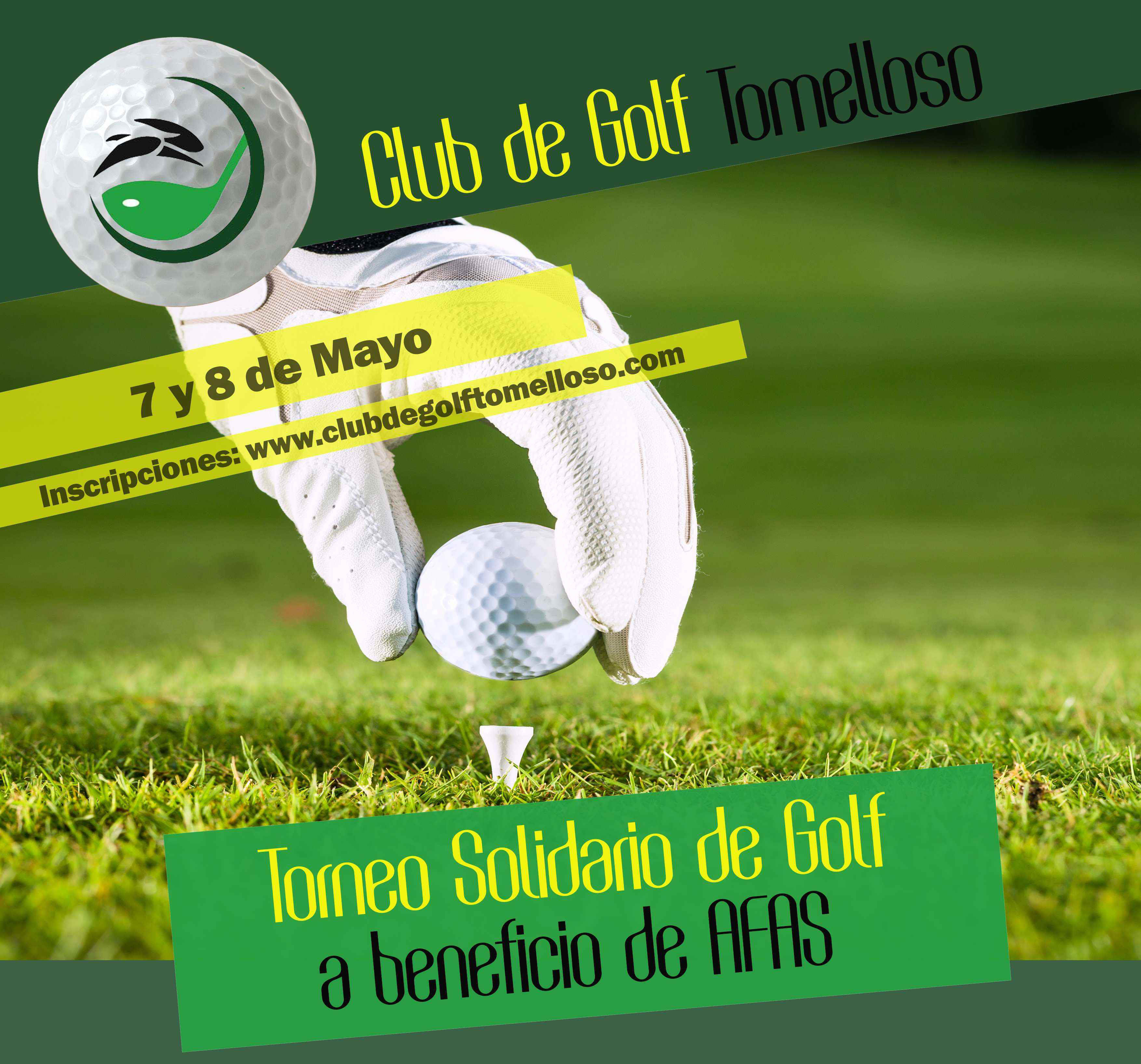 El 7 y 8 de mayo se celebrará el torneo Solidario de Golf a beneficio de AFAS