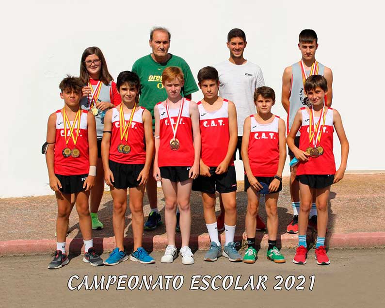 Torralba finaliza las Escuelas Deportivas y consigue cinco medallas regionales en atletismo y doce provinciales