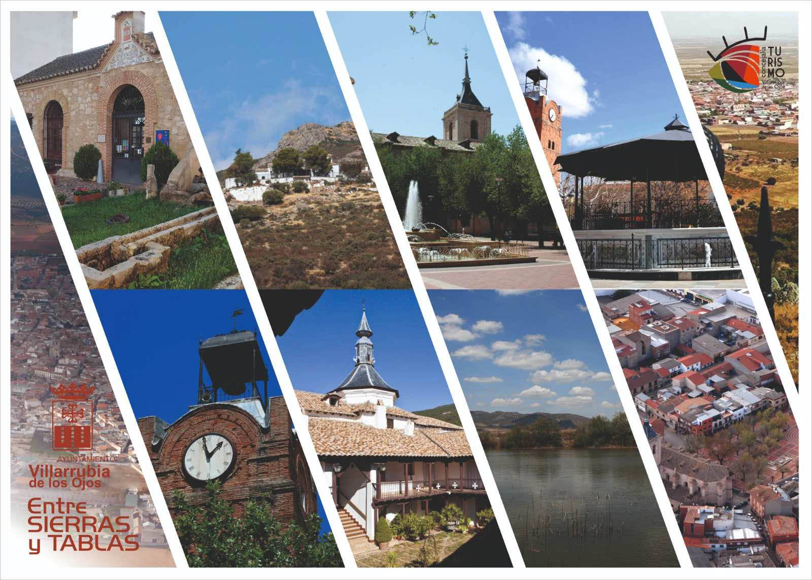 Turismo de Villarrubia de los Ojos reparte carteles con los lugares más emblemáticos entre las dependencias municipales y negocios hosteleros