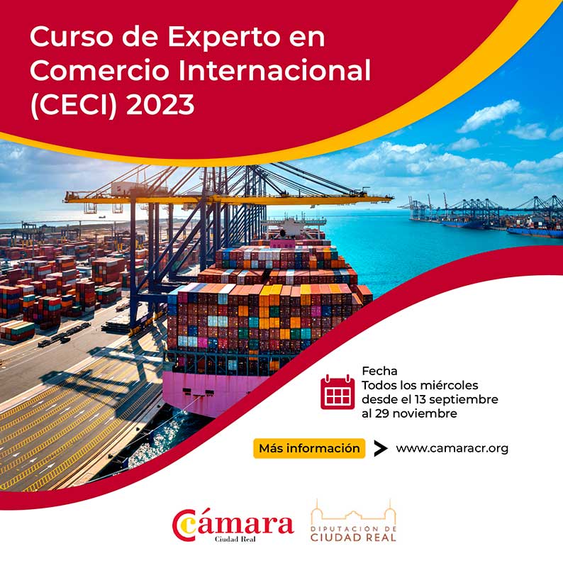 Últimas plazas disponibles para el Curso de Experto en Comercio Internacional en Ciudad Real