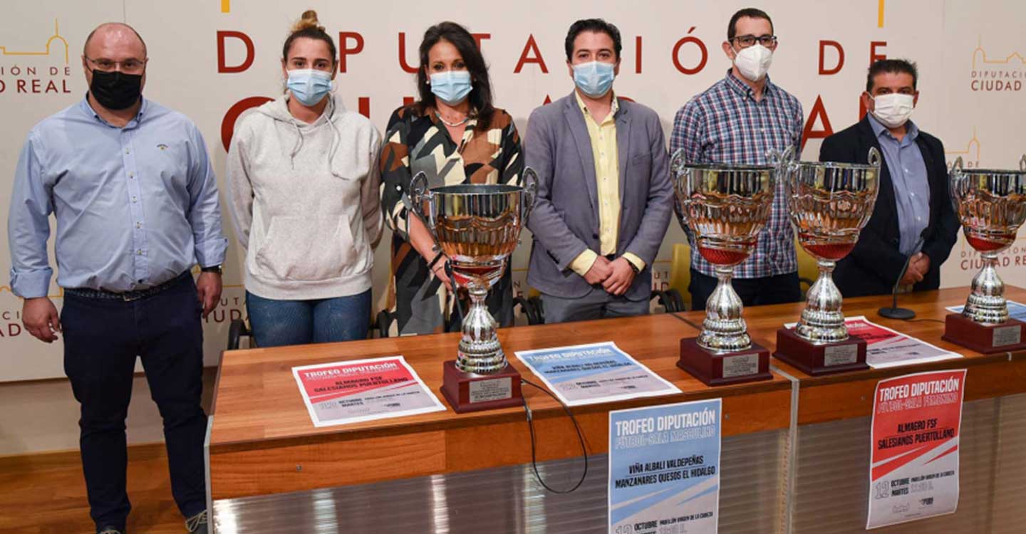  Valdepeñas acogerá el Trofeo Diputación de Fútbol Sala Femenino y Masculino 
