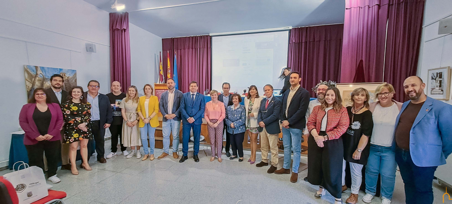  Valverde compromete en Argamasilla de Alba la ayuda de la Diputación para concluir las obras de la Casa del Bachiller Sansón Carrasco 