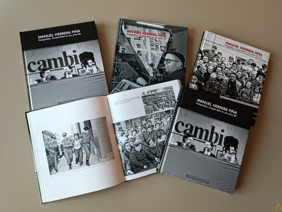  Miguel Ángel Valverde presenta el libro del fotoperiodista Manuel Herrera Piña Fotografías: Ciudad Real en los años 80 