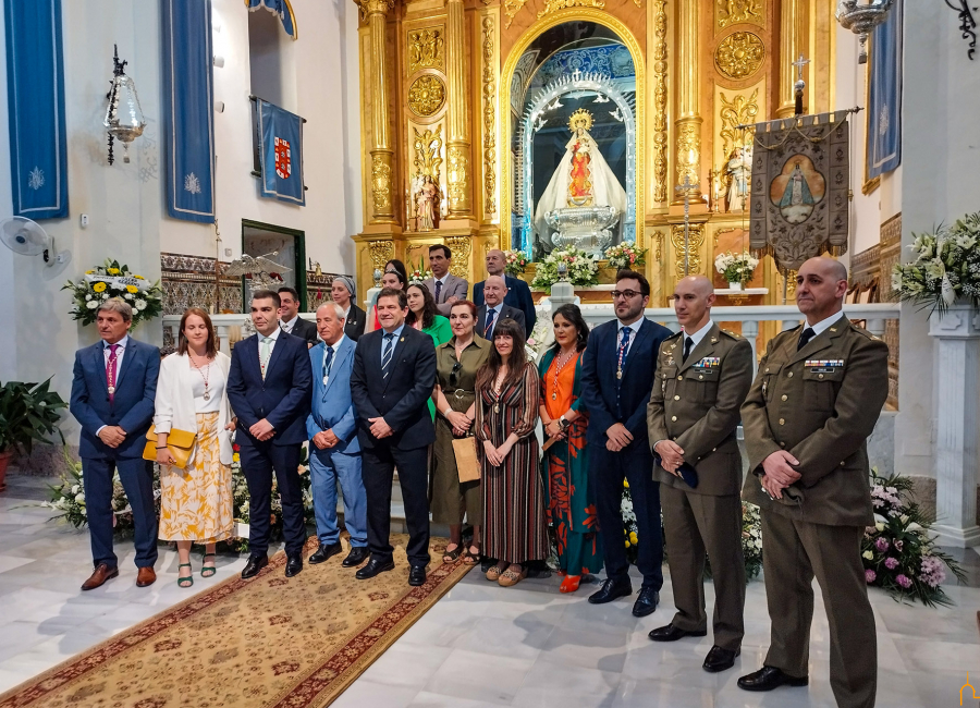  Miguel Ángel Valverde asiste en Almagro a la romería en honor de la Virgen de las Nieves 