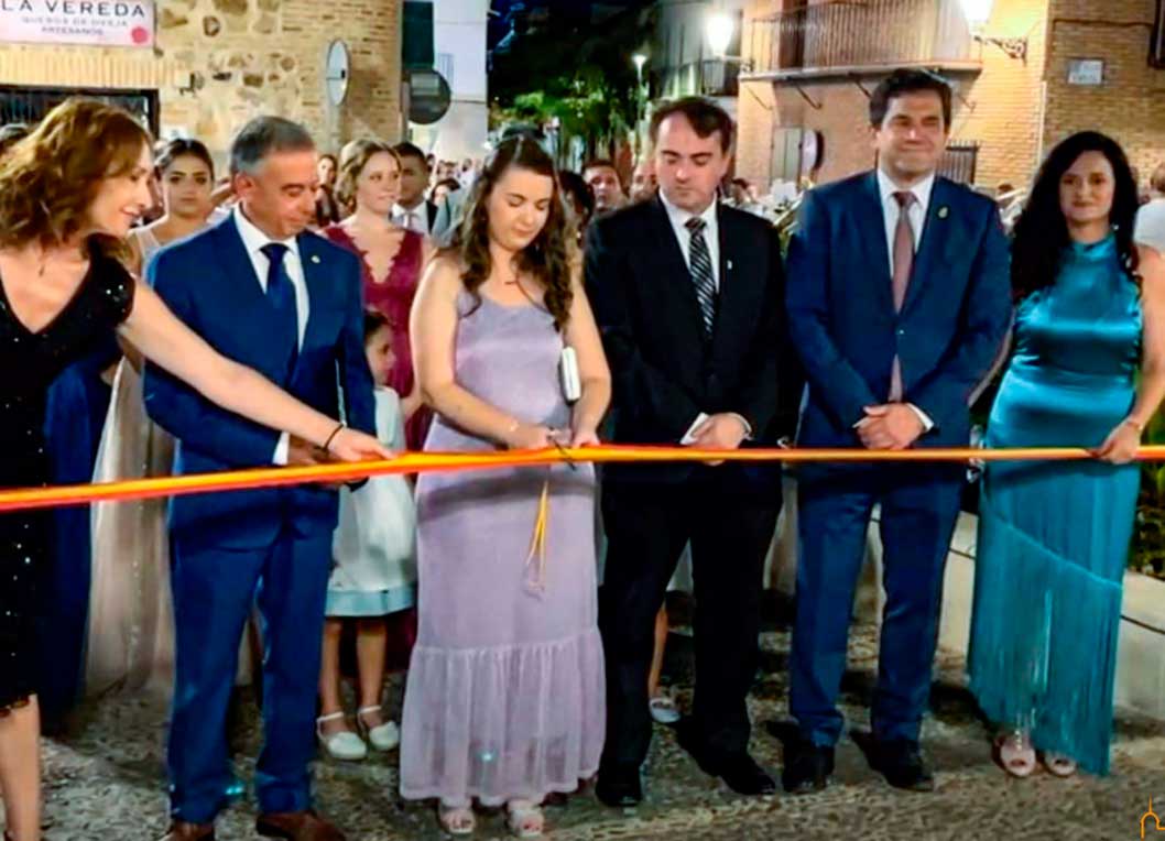  Valverde y Zarco asisten a la inauguración de la feria de Moral de Calatrava para mantener el vínculo entre la Diputación y las fiestas de los pueblos 