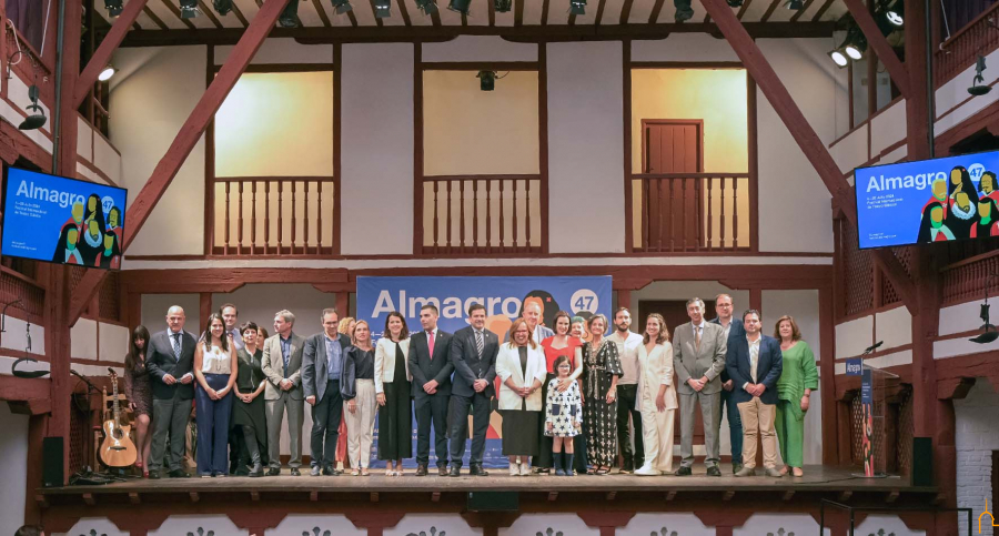    Valverde explicita el potencial cultural, social y económico del Festival de Almagro y anuncia que la Diputación lo distinguirá como “Quijote de la Provincia” 