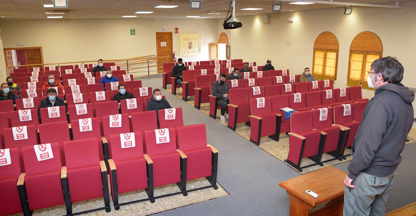 Veinte alumnos participaron en el curso de formación en Prevención de Riesgos Laborares