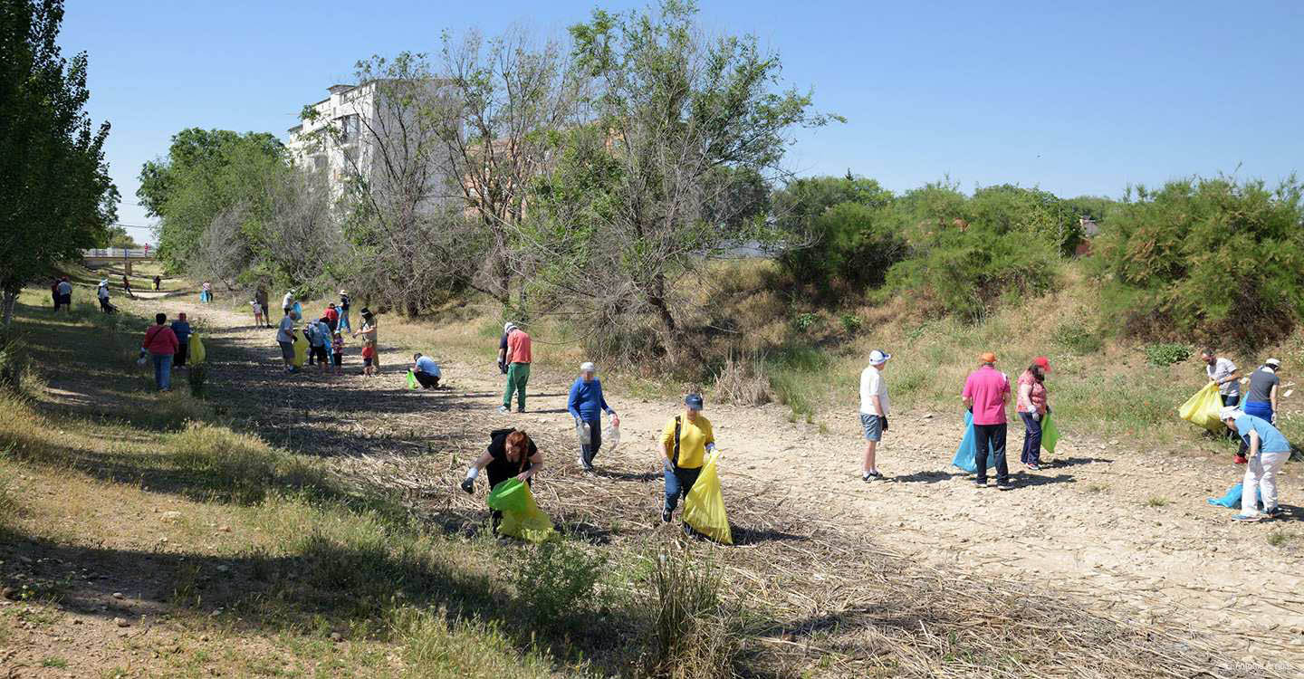 Vuelve ‘1m2 por la naturaleza’ a Argamasilla de Alba, la mayor movilización ciudadana contra la ‘basuraleza’