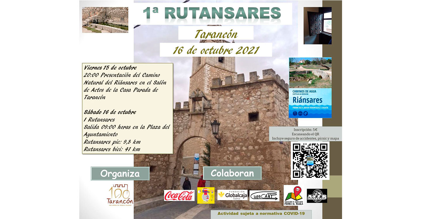 La I RUTANSARES tendrá lugar en la ciudad de Tarancón el fin de semana del 15 y 16 de octubre.
