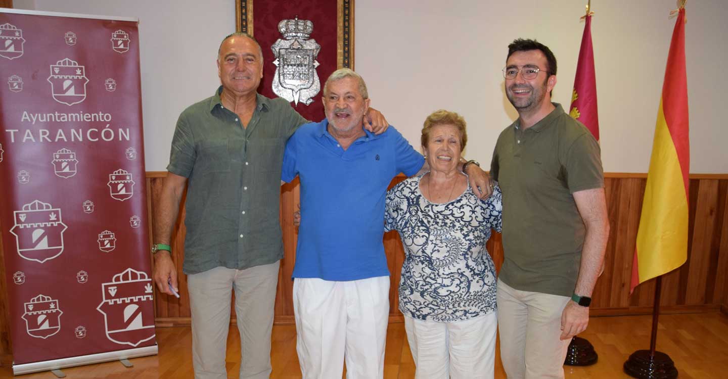 Pilar Díaz y Antonio Cuenca ´Chiblio´, encargados de lanzar el ´Cobete´ de las fiestas de Tarancón el 7 de septiembre 