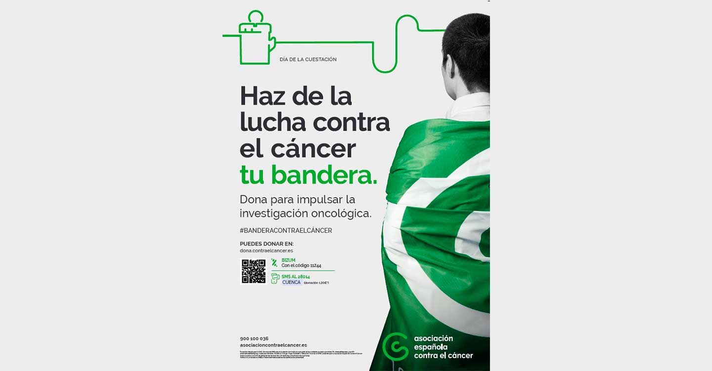 La Asociación sale a la calle y anima a la sociedad a que haga de la lucha contra el cáncer su bandera 