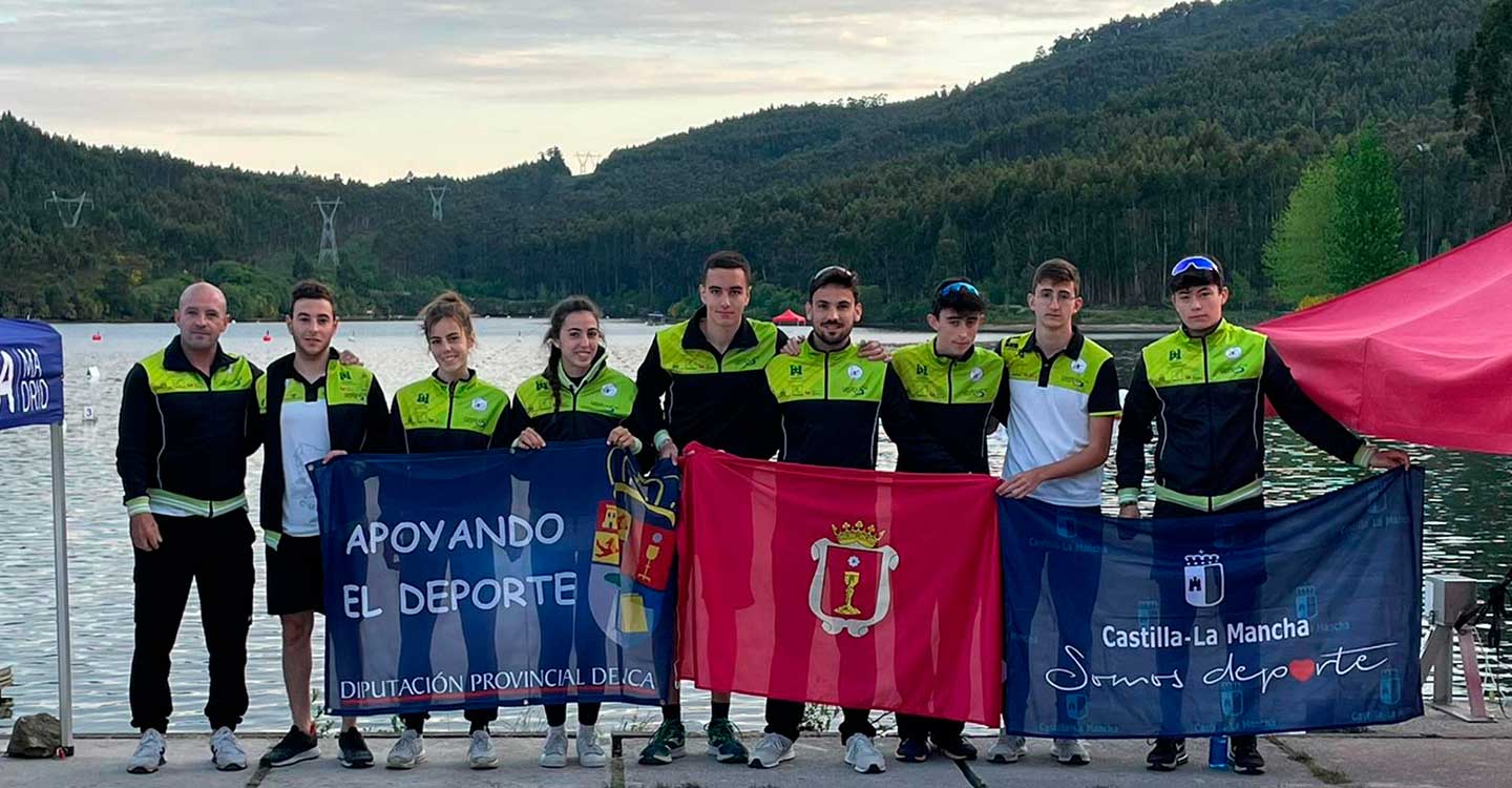 Buena participación del Club Piragüismo Cuenca con Carácter en la II Copa de Sprint