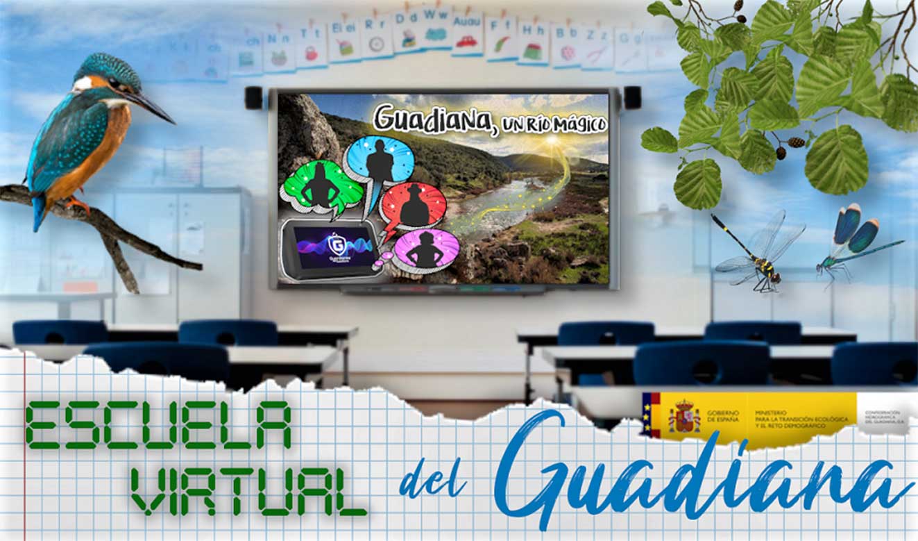 La Confederación Hidrográfica del Guadiana pone en marcha una nueva convocatoria para participar en la Escuela Virtual del Guadiana