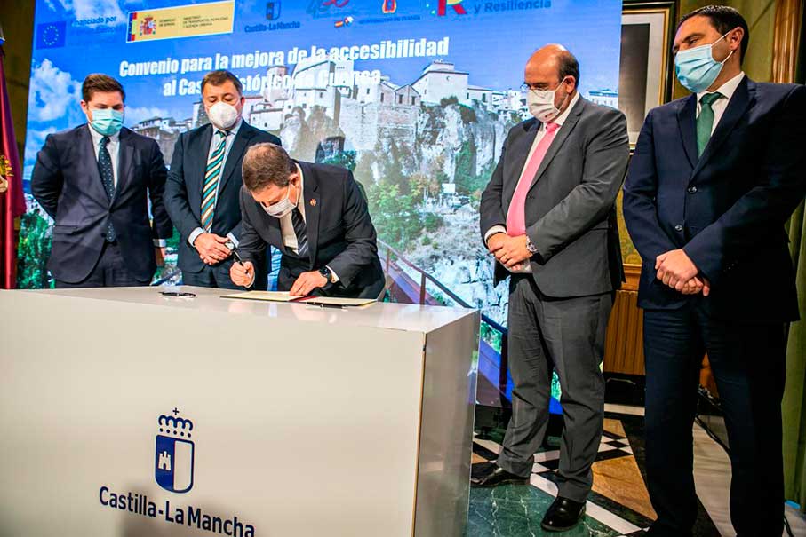 El Gobierno regional licita la redacción del proyecto de la mejora de la accesibilidad al casco histórico de Cuenca