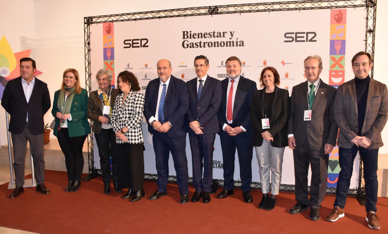 Guijarro inaugura el Congreso Bienestar y Gastronomía que este fin de semana se celebra en la ciudad de Cuenca