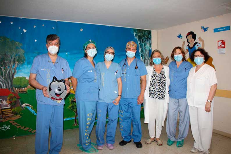 Los hospitales de Cuenca y Albacete retoman el trabajo en red en cirugía pediátrica evitando el desplazamiento de los niños para operarse