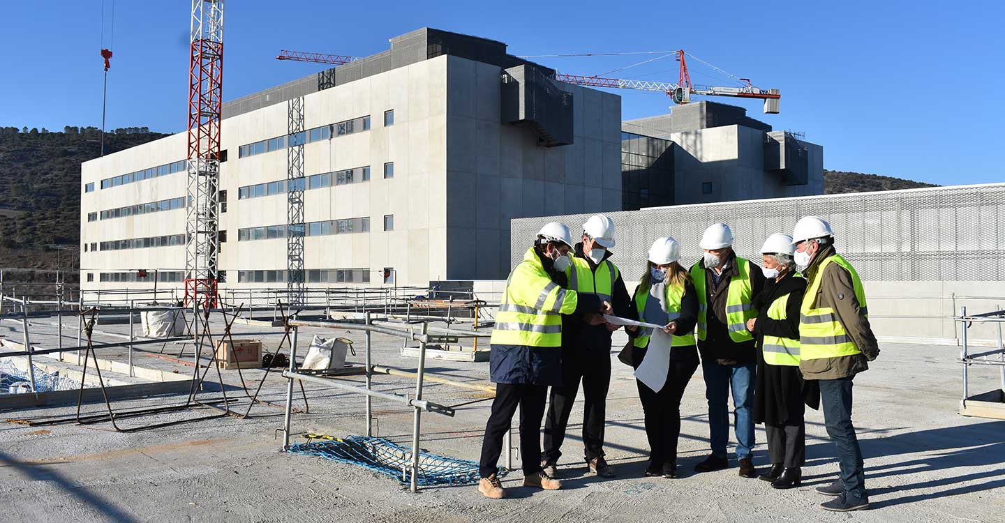 Las obras del nuevo hospital de Cuenca se han ejecutado ya en más de un 50 por ciento 