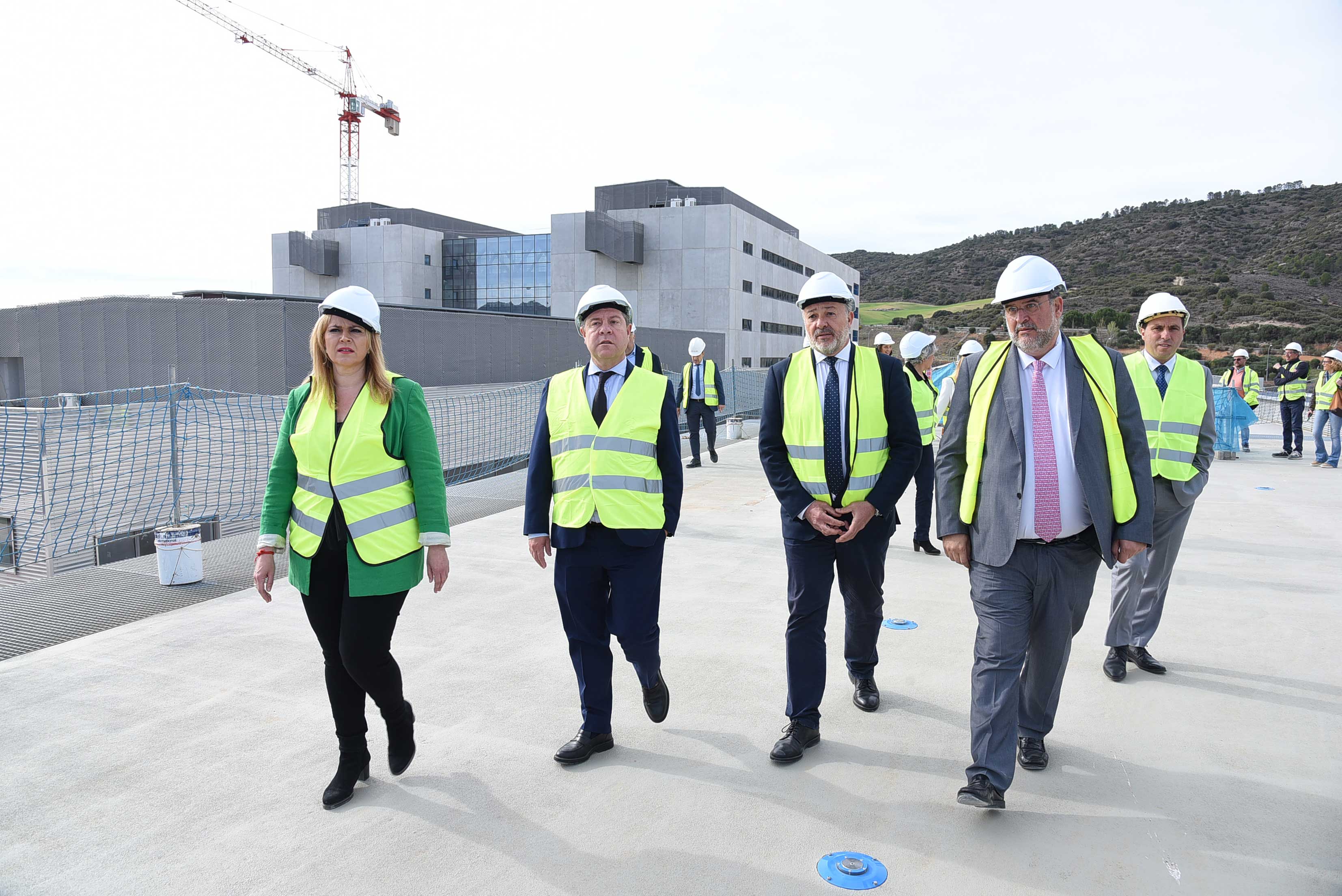 Las obras de construcción del nuevo Hospital Universitario de Cuenca ya alcanzan un 92 por ciento de ejecución