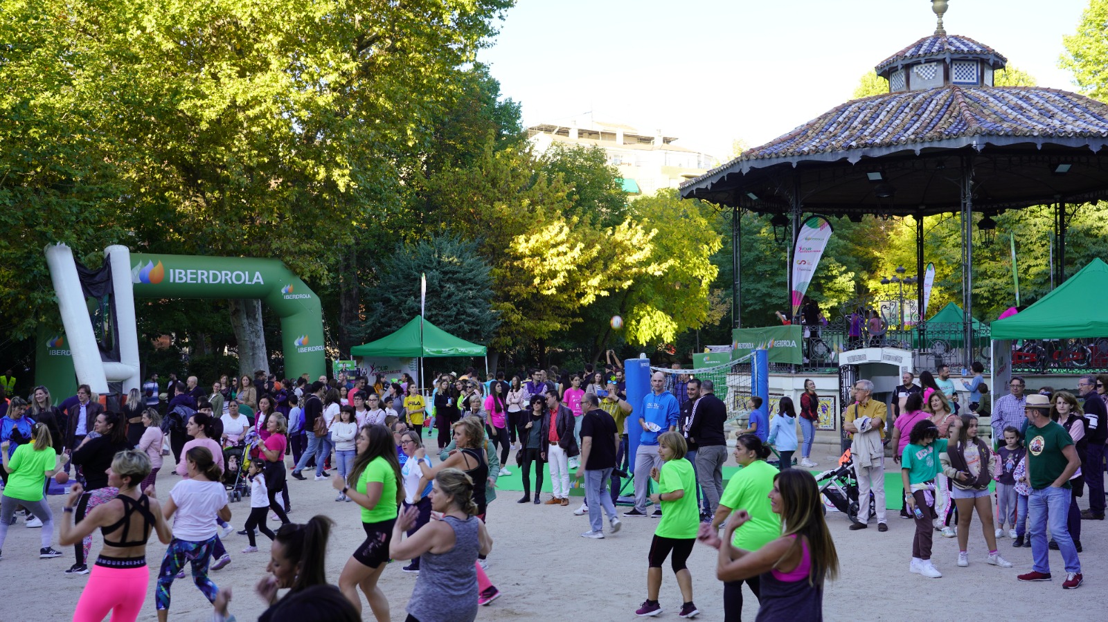 Parque San Julián se viste de deporte