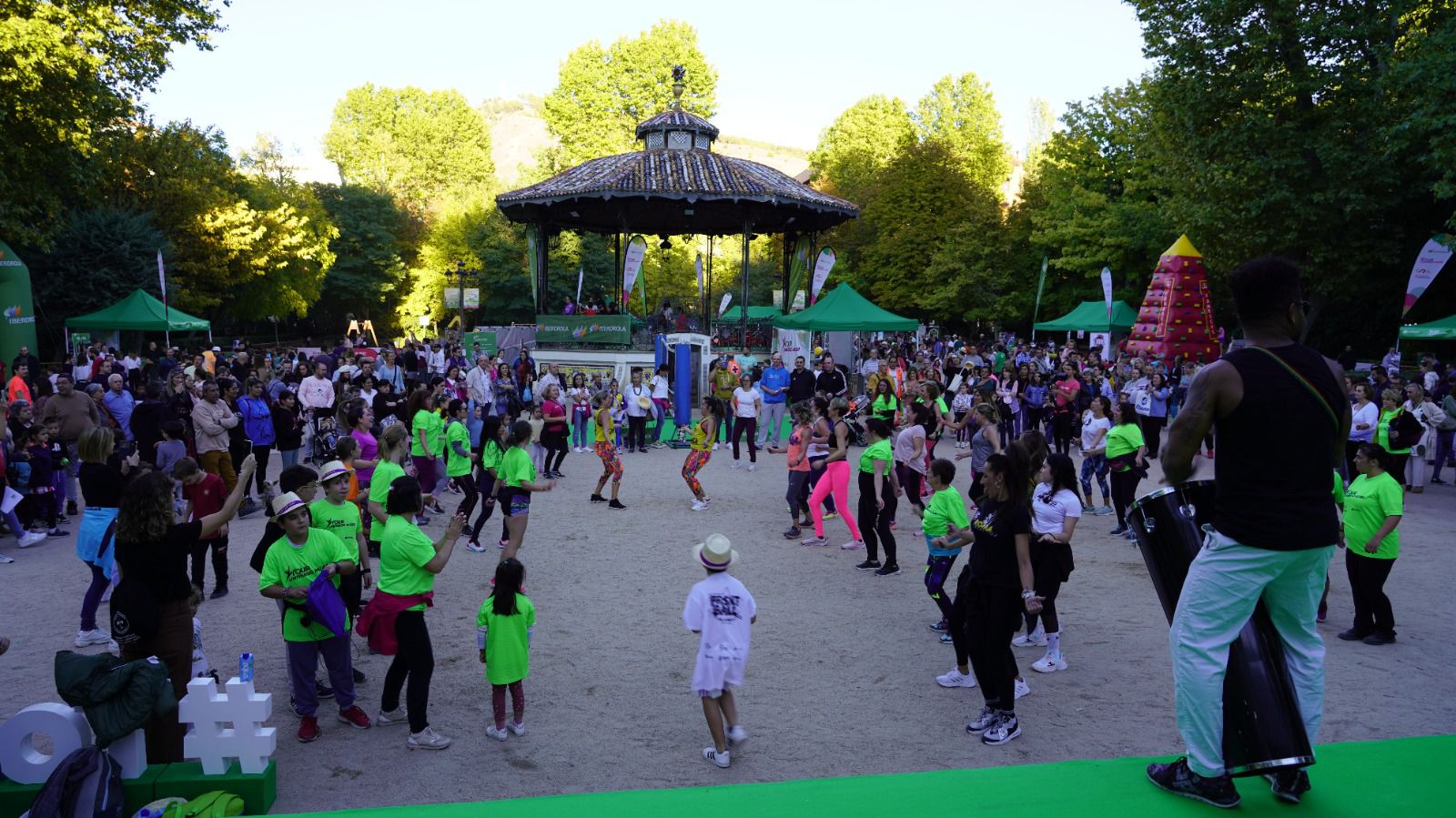 Parque San Julián se viste de deporte