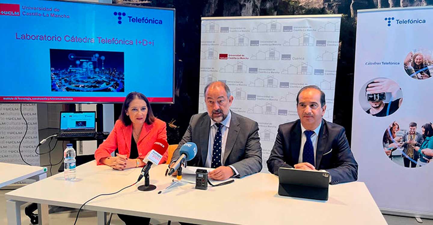 La UCLM contará con un nuevo laboratorio de investigación, desarrollo e innovación en colaboración con Telefónica