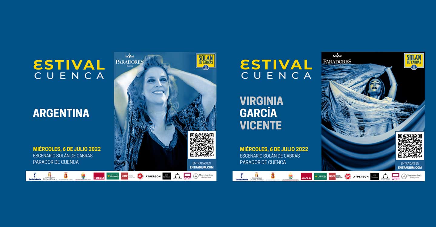 Argentina y Virginia García Vicente, flamenco en femenino en Estival Cuenca 22