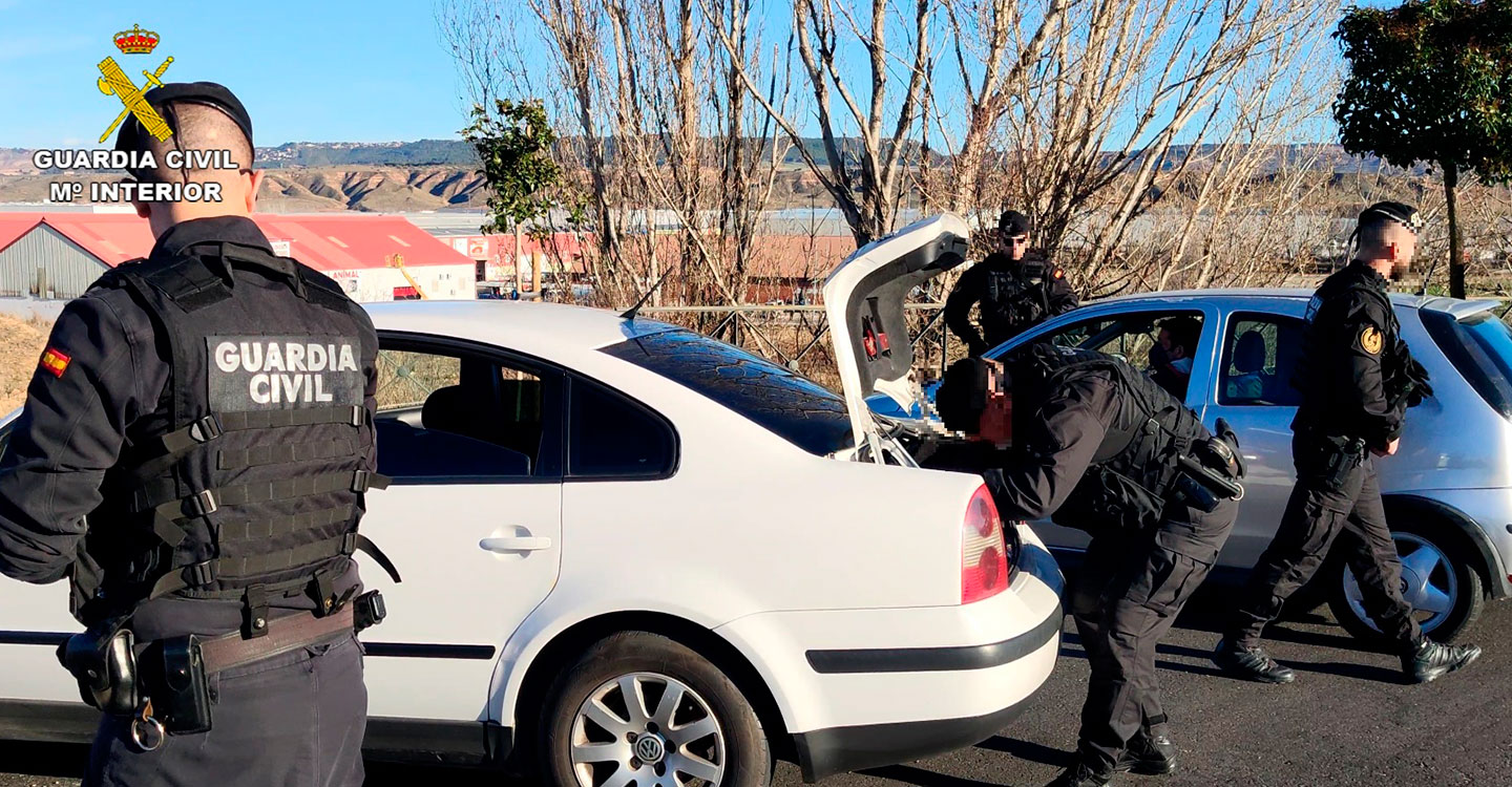 La Guardia Civil detiene en Almonacid de Zorita a los supuestos autores de un secuestro
