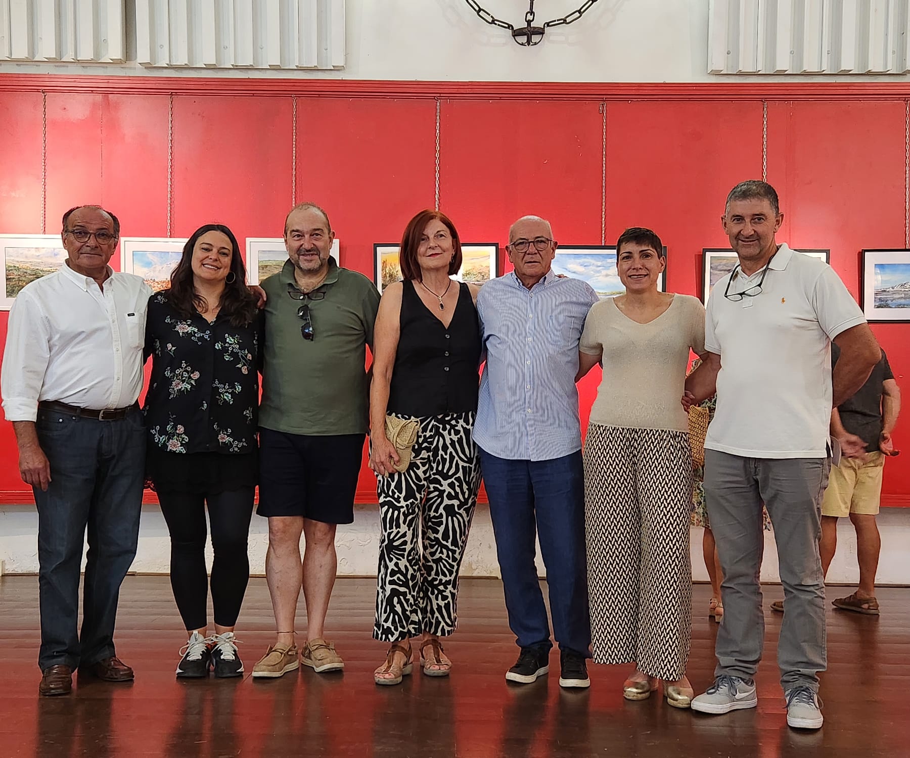 Los inspiradores paisajes de la acuarelista Ana Nieves, en San Roque hasta el 27J