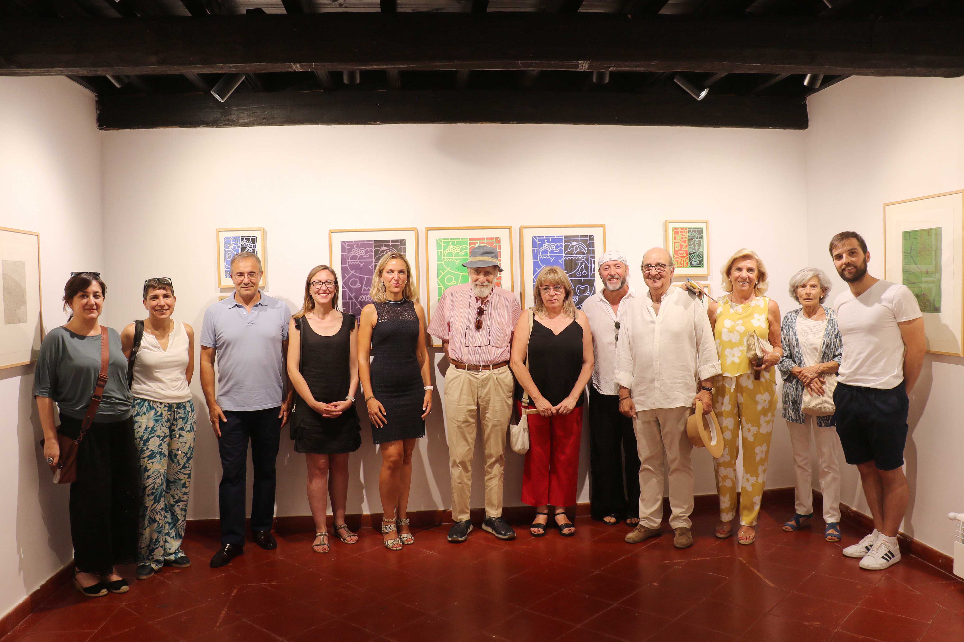 La pintura y escultura de Alfredo Alcain, hasta septiembre, en el Centro de Arte 'La Plazuela'