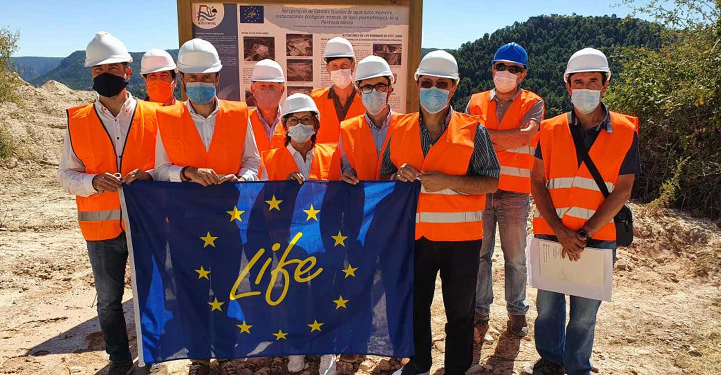 El Gobierno regional lidera el Life Ribermine, un proyecto pionero en Europa que cuenta con una inversión de 3 millones de euros para recuperar los antiguos espacios mineros del Alto Tajo