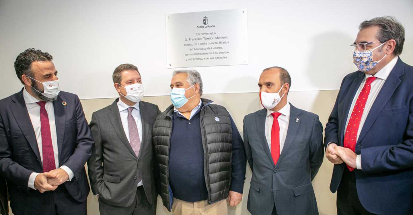 El Gobierno de Castilla-La Mancha inaugura el nuevo Centro de Salud de Azuqueca que tendrá un modelo basado en la atención a la infancia y la mujer gestante