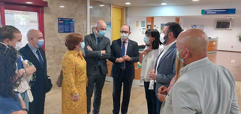El Gobierno de Castilla-La Mancha pone en valor el trabajo de los profesionales para impulsar la actividad y aumentar la capacidad resolutiva del Centro de Especialidades de Azuqueca de Henares 