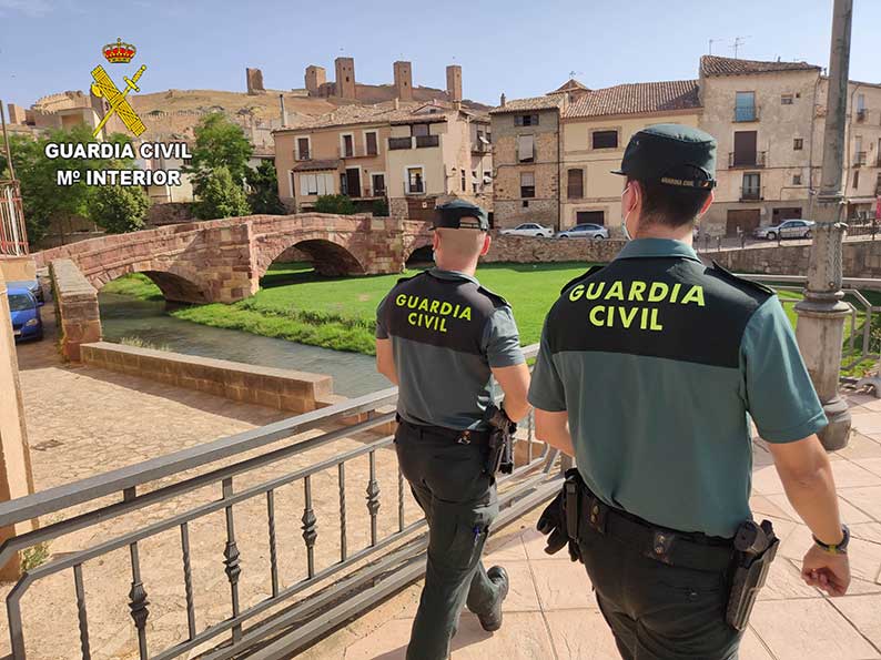 La Guardia Civil localiza a una persona de 88 años que se ausentó de un centro de mayores de Molina de Aragón