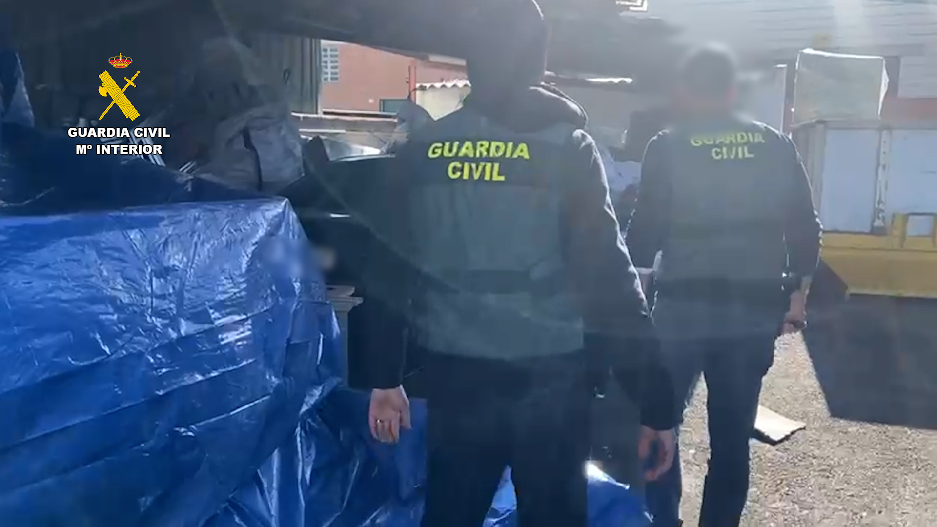 La Guardia Civil recupera una tonelada de cobre procedente de robos de cable del tendido telefónico