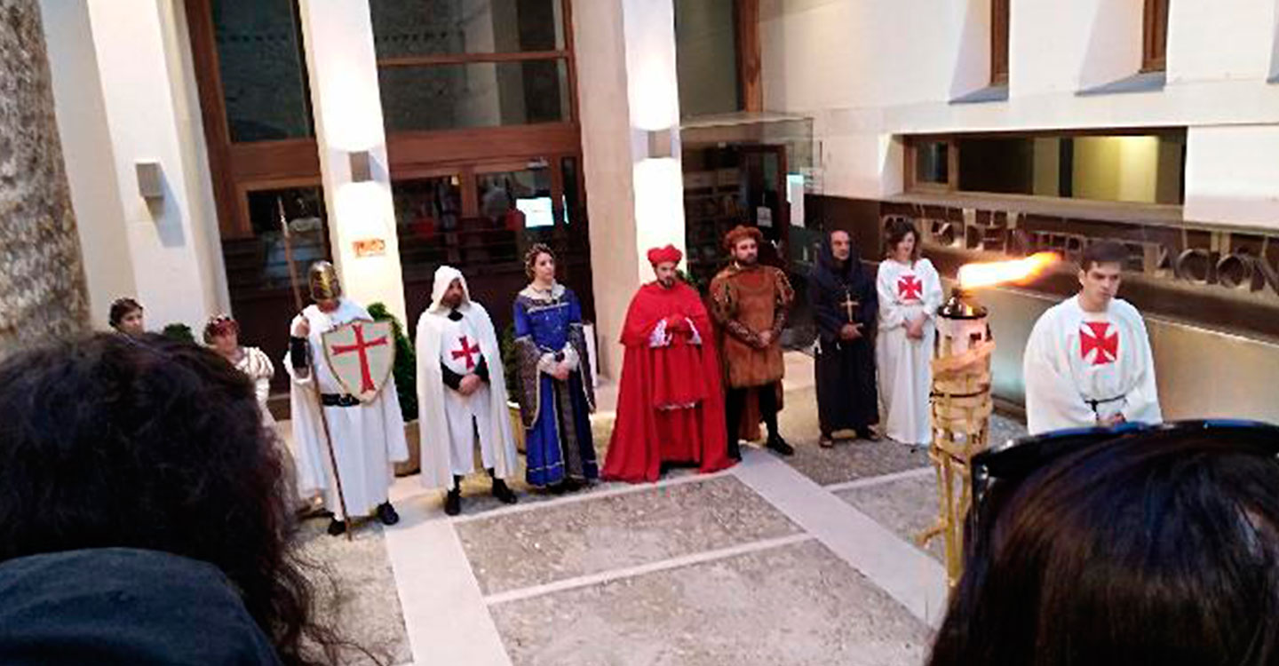 Los templarios vuelven a protagonizar las Jornadas Nocturnas del castillo de Torija organizadas por la Diputación