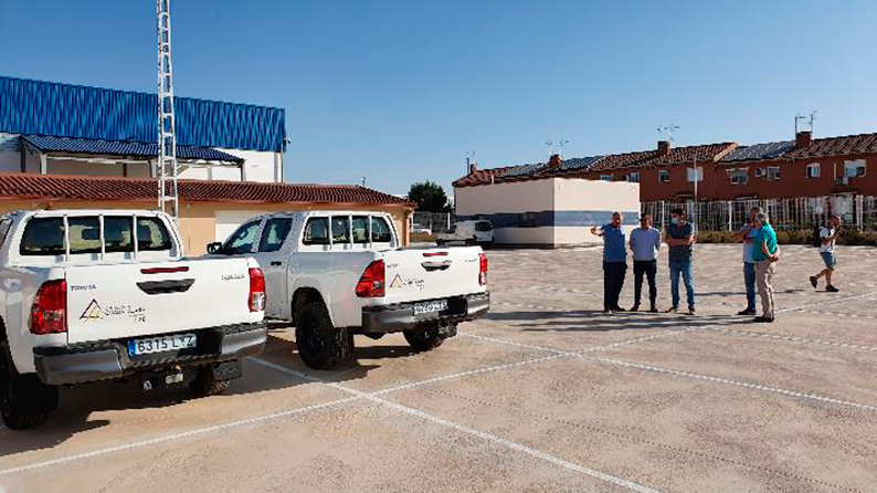 La Diputación de Guadalajara mejora la atención a los pueblos y la seguridad de sus trabajadores con 7 nuevos vehículos