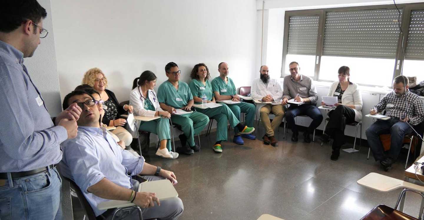 Profesionales del Área Integrada de Guadalajara se forman en un curso de simulación clínica de trabajo multidisciplinar en diferentes escenarios