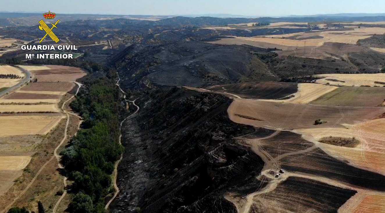 Incendio de Cerezo Mohernando